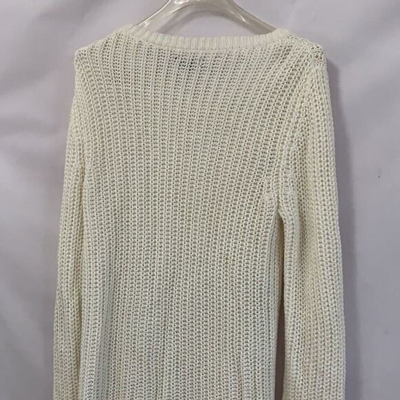 NAUTICA FISHERMEN CABLE‎ KNIT SWEATER SIZE L - Picture 2 of 5